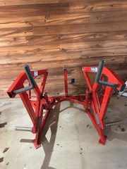 Used Hammer Strength Ground Base Twist Combo Machines (4 Sets)