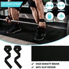 9-Piece Barbell Pad Set With Hip Bands, Lifting Straps & Ankle Straps – Gym Kit