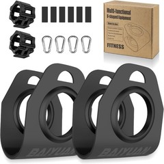 Heavy-Duty Dumbbell to Barbell Converter Clips for Ultimate Workout Flexibility
