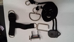 Total Gym 1400 Leg Pulley Foot Harness Tower Bracket D Ring C Pin Parts Only