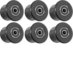 fits for Bowflex Home Gym Classic,Elite 6-Pack Sliding Seat Bracket Rollers Kit
