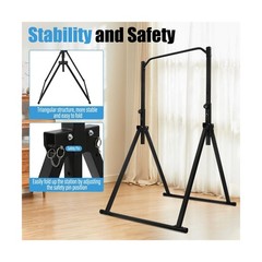 Foldable Pull Up Bar, Power Tower Workout Dip Station Height Adjustable Pull …