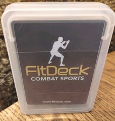FitDeck Combat Original Sports Playing Cards Martial Arts Training NEW / UNUSED