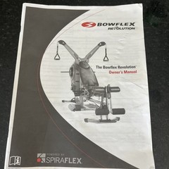 Bowflex Revolutio Owner’s Manual