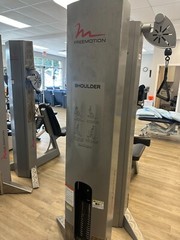 FreeMotion Upper Body Equipment: shoulder press, row, overhead tricep, and chest