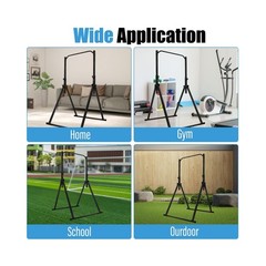 Foldable Pull Up Bar, Power Tower Workout Dip Station Height Adjustable Pull …