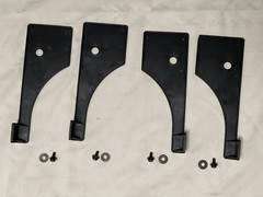 Total Gym Power Platinum Deck Pinch Guards Roller Covers Plastic w/ screws