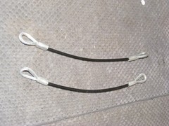 BOWFLEX XTREME/XCEED 10″ LEG EXTENSION CABLES**SET OF 2**GENUINE PART**CLEAN