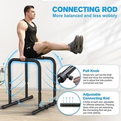 DipStation Exercise, Parallel Bar, Heavy Duty, Dip Stand, Gym,…
