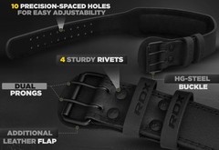 RDX Weight Lifting Belt Gym Fitness, L Fits 28 to 32 Inches, Black 4 Inch