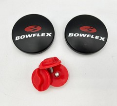 Bowflex Uppercut Replacement Parts End Caps and 3X Screws Only, Upper Cut Bow Fl