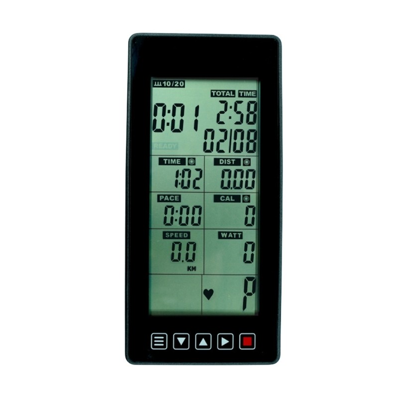 Fitness Speedometer Heart Rate Tracking Device for Homes Gym Exercise Machines