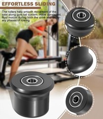 for Bowflex Home Gym Blaze, Classic, Elite Sliding Seat Bracket Roller 6-Pack