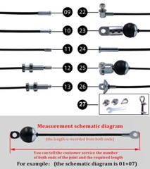 Custom Gym Cables Wire Rope Pulley System Cable Machine Accessories