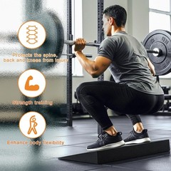 UNMERA Squat Wedge Block – Non-Slip Heel Elevator | Improves Squat Form, Mobi…