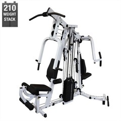 Body-Solid Multi-Station, Single Weight Stack Home Gym Machine, Arm & Leg Streng