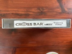 Vintage Weider Cross Bar Training Video VHS Sealed