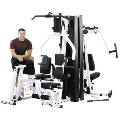 Body Solid EXM3000LPS Commercial Double Stack Gym – 3 Station