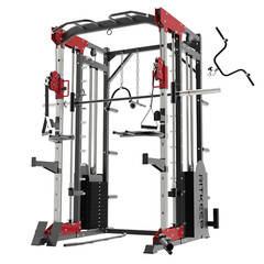 PMAX 5600 Home Gym Smith Machine – Integrated Weight System | 6-in-1 System