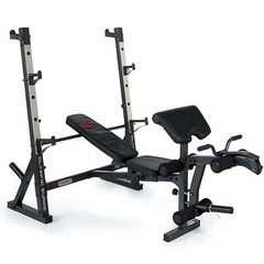 Olympic Weight Bench for Full-Body Workout Fitness Equipment Leg Lift Steel