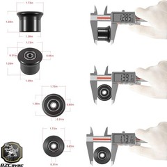 For Bowflex Rolling Seat Trolley Wheels Fit Blaze Classic, Motivator 2, PR1000