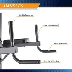 Marcy Multi-Functional Power Tower Home Gym for Strength Trainings Fast Ship
