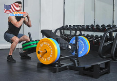 Glute Bridge Plate-Loaded Hip Thrust Machine Strength Training Equipment