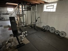 Home gym equipment excellent condition 