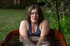 Ice Bath / Hot Tub: Stained Norwegian Wood + Water Chiller / Heater / Filters