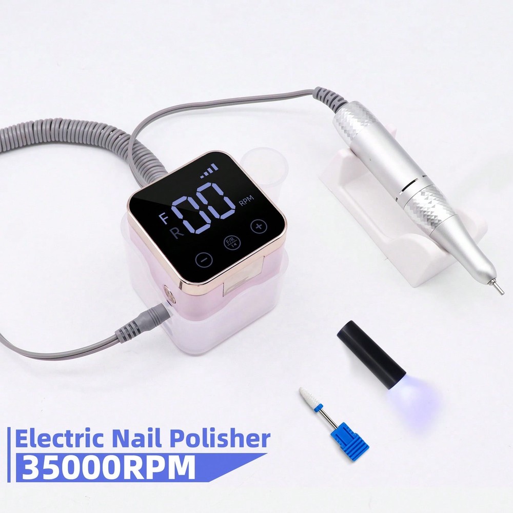 2-in-1 Electric Nail Sander Pen 3000mAh Rechargeable Nail Grinder & Remover