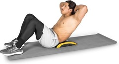 ProSourceFit Abdominal Mat Black with Yellow Trim NEW!