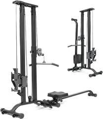 TOUSAINS Cable Machine Home Gym CR63, 330 Lbs Plates Loaded Cable Crossover Mach