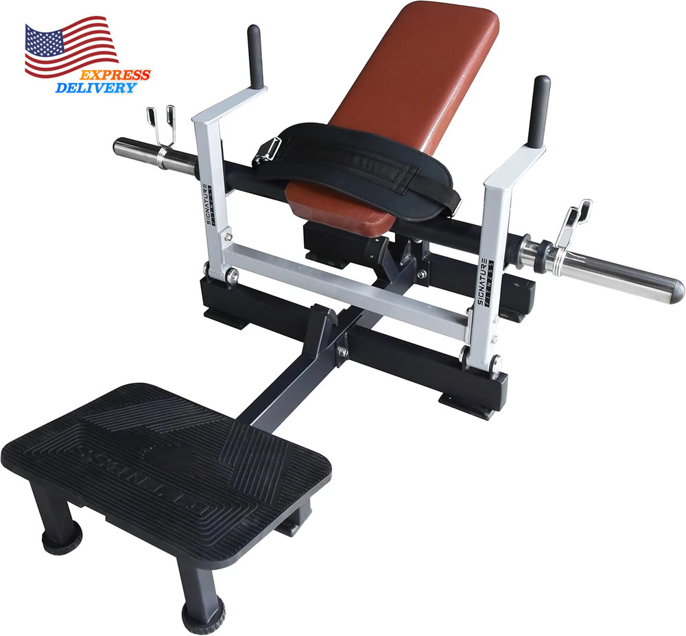 Glute Bridge Plate-Loaded Hip Thrust Machine Strength Training Equipment