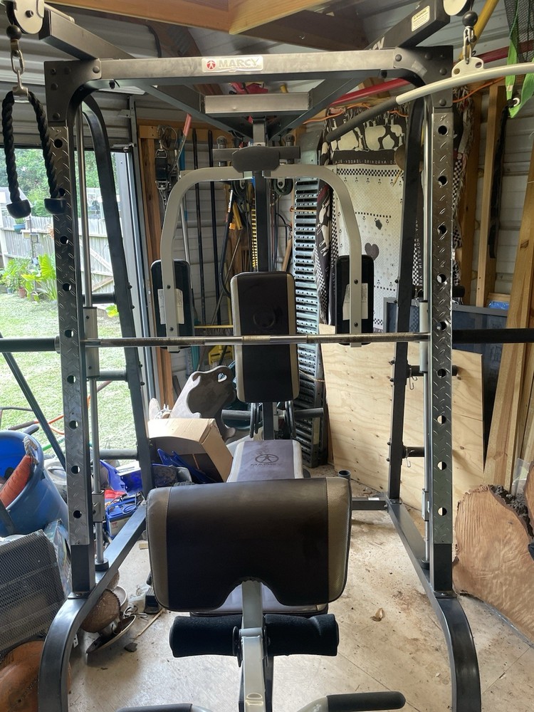 Marcy MD-9010G Smith Machine/Cage System Home Gym