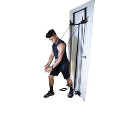 Tower 200 Door Gym Full Body Exercise Fitness Total Home Workout System + DVD