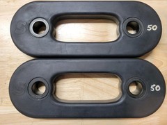 Soloflex 2x 50 Lb Weight Bands Pair