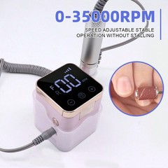 2-in-1 Electric Nail Sander Pen 3000mAh Rechargeable Nail Grinder & Remover