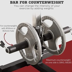 Lat Pull Down Machine Multifunction Low Row Bar Cable Fitness Body Workout