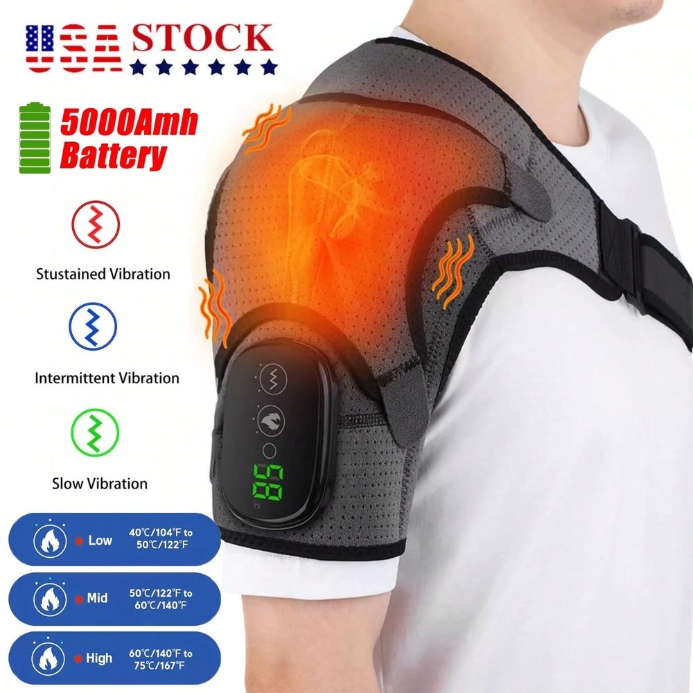 Wrist Heating Pad Wrap – Heated Brace for Pain Relief & Carpal Tunnel