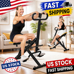 Squat Machine with 12 Adjustable Resistance Levels, Foldable Squat Assist Traine