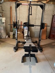 Body-Solid smith machine home gym used