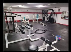 Full gym full of equipment