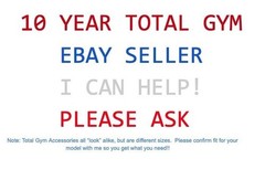 Total Gym 2500 Part and Accessory – AbCrunch Pins Cable DVD Toebar +More