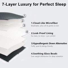 Weighted Blanket for Adults, Multiple Sizes for Weight 30-350 48” x 72“ 10lbs