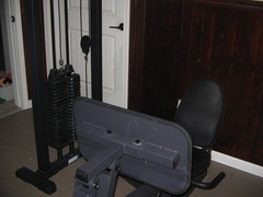 Body-Solid 200lb G-Stack and Leg Press