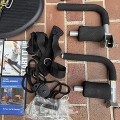 Total Gym FIT Chuck Norris Home Gym Resistance Training System AB CRUNCH DVDS