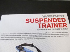 Weider Suspended Trainer to Build Strength and Power