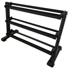 Diamond Fitness – 3 tier dumbbell rack  – holds 5-50 pairs – home gym