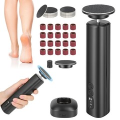 2-in-1 Electric Nail Sander Pen 3000mAh for Dead Skin Cracked Heels Home Salon