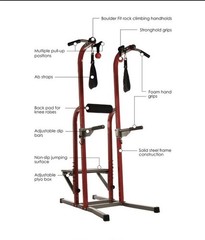 Stamina X Fortress Power Tower 50-1755A